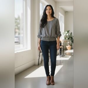 NWOT MICHAEL Michael Kors Long Sleeve Blouse